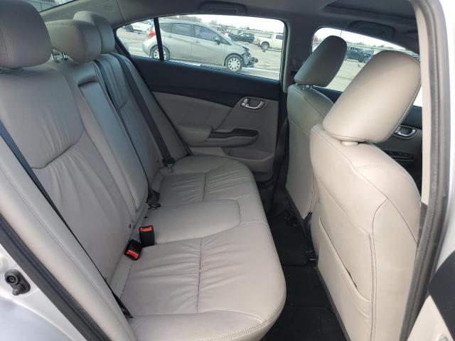 19XFB2F90FE058325 - 2015 HONDA CIVIC EXL ნაცრისფერი ფოტო 10