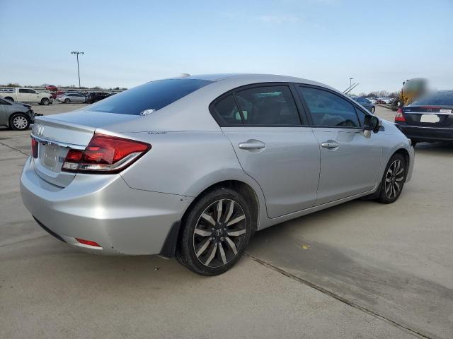 19XFB2F90FE058325 - 2015 HONDA CIVIC EXL ნაცრისფერი ფოტო 3