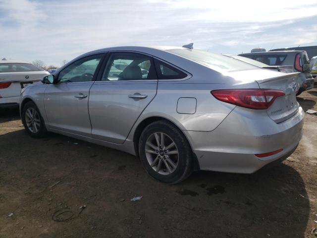 5NPE24AF4FH175017 - 2015 HYUNDAI SONATA SE SILVER photo 2