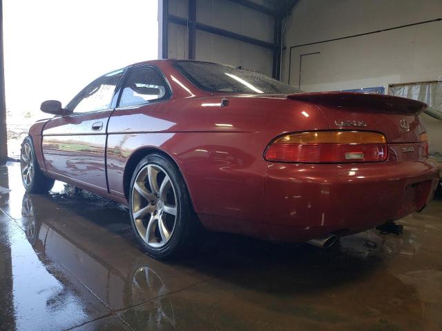 JT8UZ30C0N0020435 - 1992 LEXUS SC 400 RED photo 2