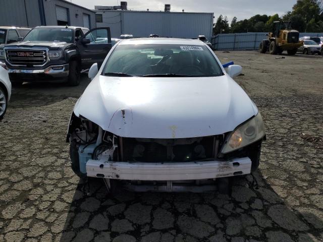 JTHBJ46G782223653 - 2008 LEXUS ES 350 WHITE photo 5