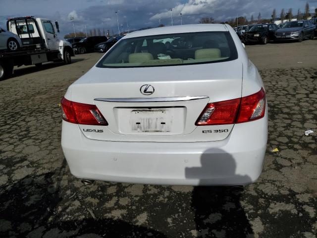 JTHBJ46G782223653 - 2008 LEXUS ES 350 WHITE photo 6