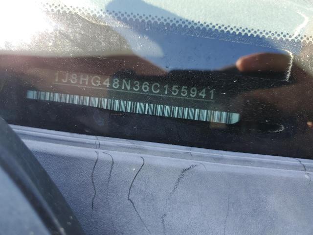 1J8HG48N36C155941 - 2006 JEEP COMMANDER 银色 照片 12