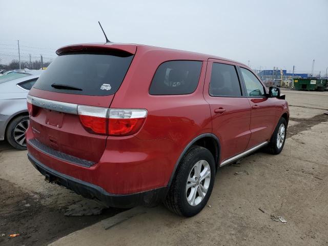 1D4RE2GG7BC616905 - 2011 DODGE DURANGO EXPRESS RED photo 3