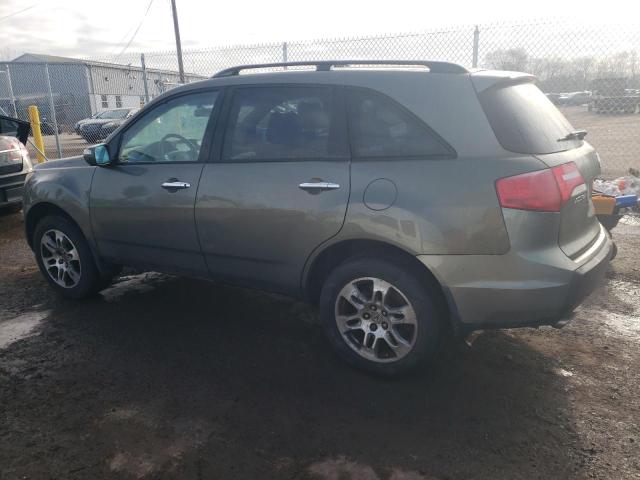 2HNYD28337H521585 - 2007 ACURA MDX TECHNOLOGY GREEN photo 2