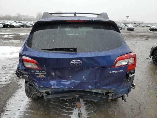 4S4BSBNC6G3223214 - 2016 SUBARU OUTBACK 2.5I LIMITED BLUE photo 6