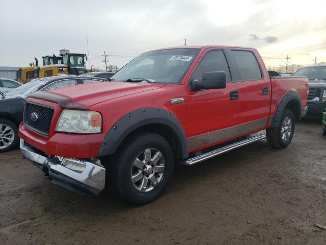 1FTPW14584KC55921 - 2004 FORD F150 SUPERCREW RED photo 1