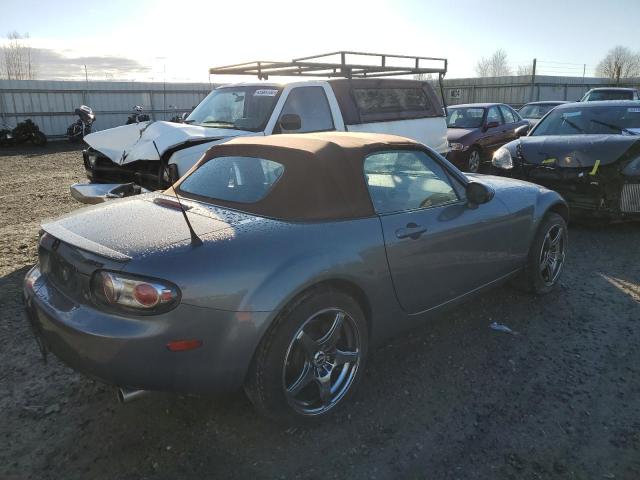 JM1NC25F060117138 - 2006 MAZDA MX-5 MIATA GRAY photo 3