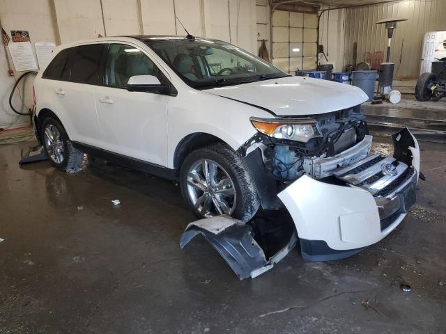 2FMDK4JC3DBB68758 - 2013 FORD EDGE SEL WHITE photo 4