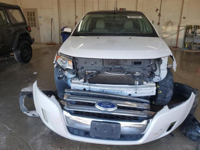 2FMDK4JC3DBB68758 - 2013 FORD EDGE SEL WHITE photo 5