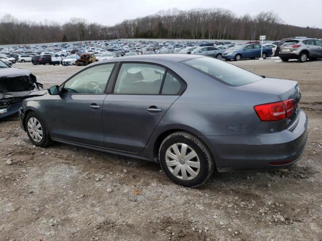 3VW2K7AJ2FM342927 - 2015 VOLKSWAGEN JETTA BASE 灰色 照片 2
