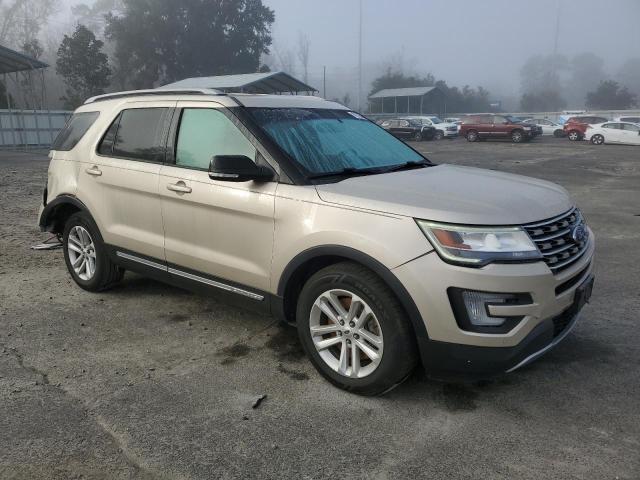 1FM5K7D80HGD02900 - 2017 FORD EXPLORER XLT CREAM photo 4