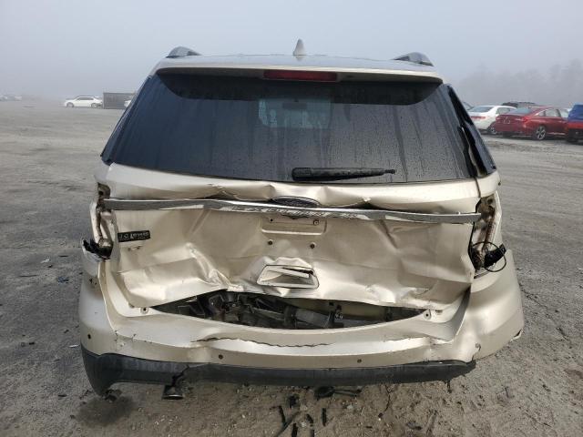 1FM5K7D80HGD02900 - 2017 FORD EXPLORER XLT CREAM photo 6