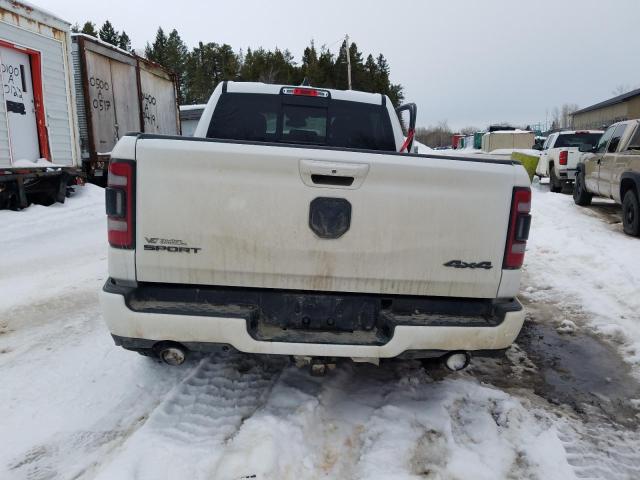 1C6SRFTT0LN396629 - 2020 RAM 1500 SPORT WHITE photo 6