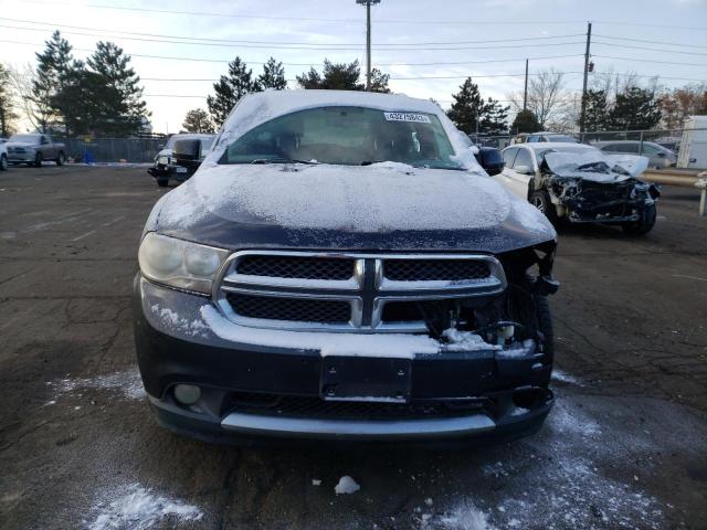 1C4RDJDG9DC664391 - 2013 DODGE DURANGO CREW BLUE photo 5