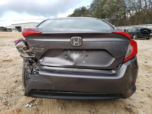 19XFC2F55HE039203 - 2017 HONDA CIVIC LX GRAY photo 6