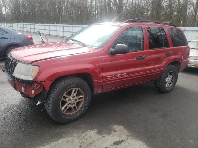 1J8GW48S94C186130 - 2004 JEEP GRAND CHER LAREDO RED photo 1