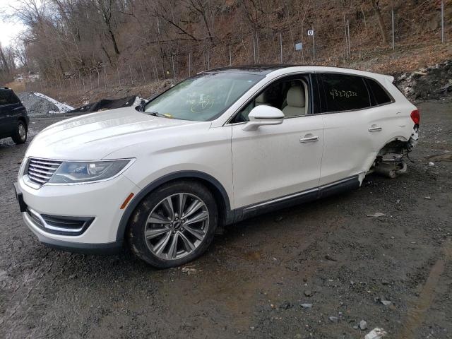 2LMPJ8LP3HBL51871 - 2017 LINCOLN MKX RESERVE WHITE photo 1