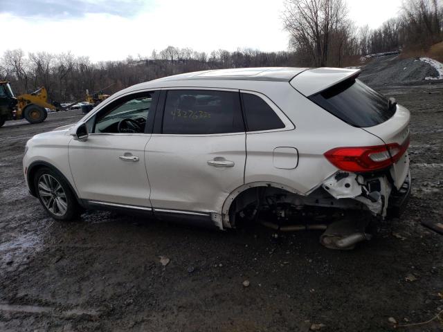 2LMPJ8LP3HBL51871 - 2017 LINCOLN MKX RESERVE 白色 照片 2