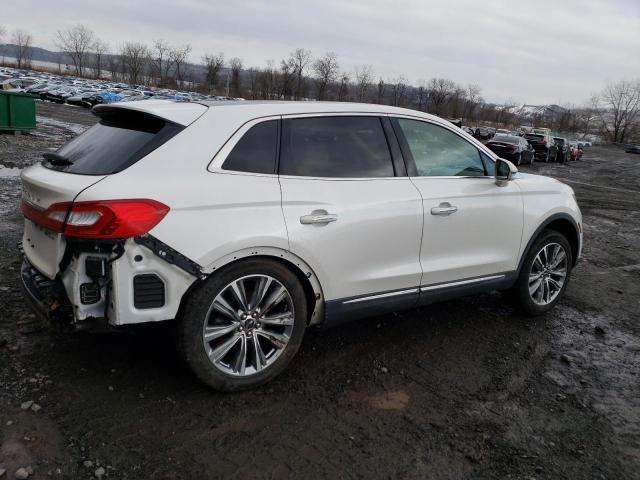 2LMPJ8LP3HBL51871 - 2017 LINCOLN MKX RESERVE WHITE photo 3