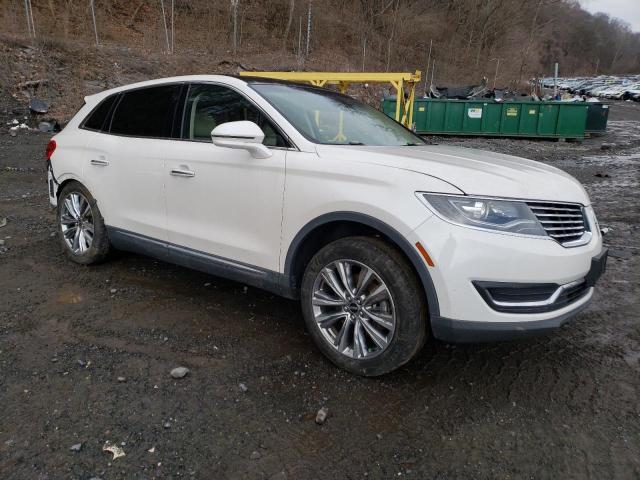 2LMPJ8LP3HBL51871 - 2017 LINCOLN MKX RESERVE WHITE photo 4