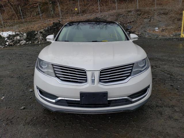 2LMPJ8LP3HBL51871 - 2017 LINCOLN MKX RESERVE WHITE photo 5