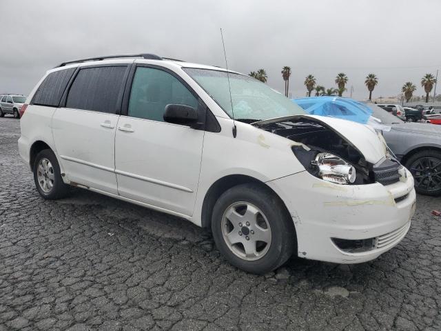 5TDZA23C45S221935 - 2005 TOYOTA SIENNA CE WHITE photo 4