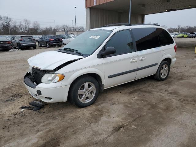 1D4GP45R65B436374 - 2005 DODGE CARAVAN SXT WHITE photo 1