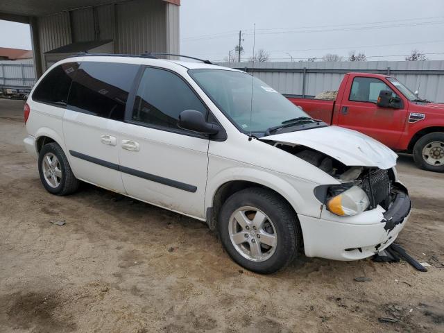 1D4GP45R65B436374 - 2005 DODGE CARAVAN SXT WHITE photo 4