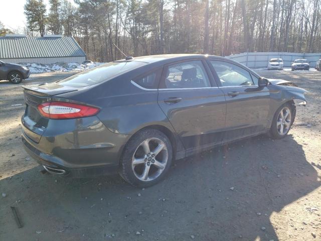 3FA6P0T9XFR175810 - 2015 FORD FUSION SE GRAY photo 3