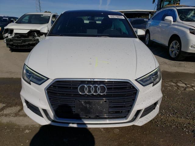 WAUGUGFFXH1036806 - 2017 AUDI A3 PREMIUM PLUS WHITE photo 5