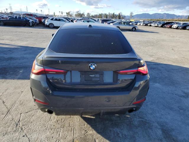 WBA63AV01NFM06306 - 2022 BMW 430I GRAN COUPE GRAY photo 6