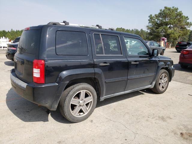 1J8FF48W07D422712 - 2007 JEEP PATRIOT LIMITED BLACK photo 3