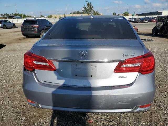 JH4KC1F34EC002619 - 2014 ACURA RLX SILVER photo 6