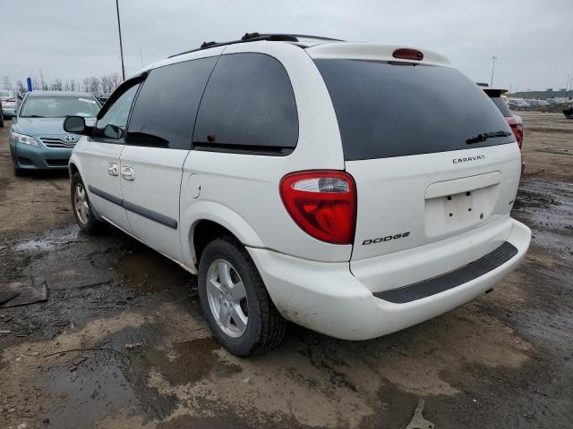 1D4GP45R57B182515 - 2007 DODGE CARAVAN SXT WHITE photo 2