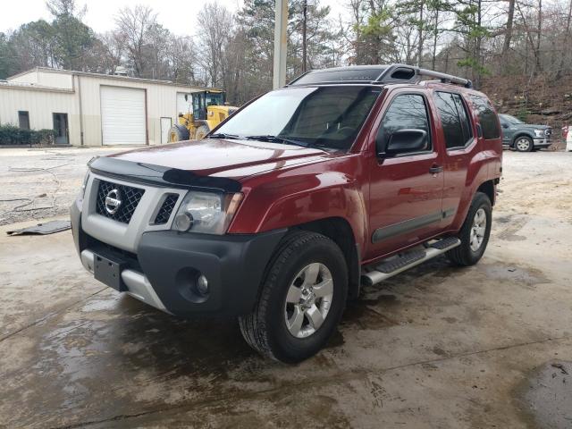 5N1AN0NW1DN817453 - 2013 NISSAN XTERRA X BURGUNDY photo 1