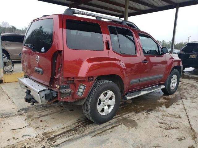 5N1AN0NW1DN817453 - 2013 NISSAN XTERRA X BURGUNDY photo 3