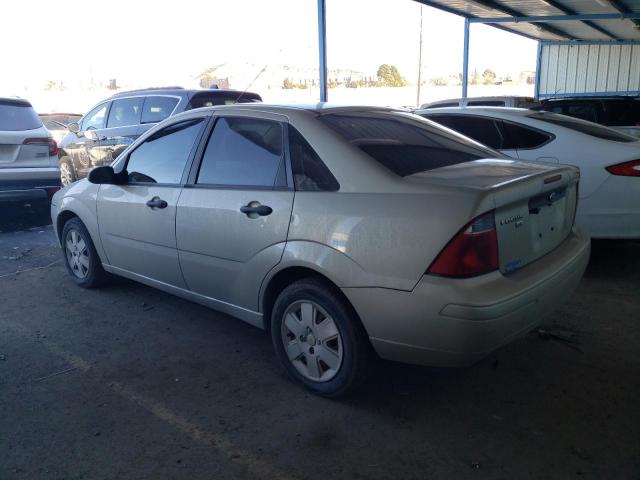 1FAHP34N67W349649 - 2007 FORD FOCUS ZX4 TAN photo 2