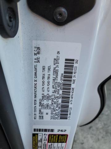 3TYRZ5CN1LT001391 - 2020 TOYOTA TACOMA ACCESS CAB თეთრი ფოტო 13