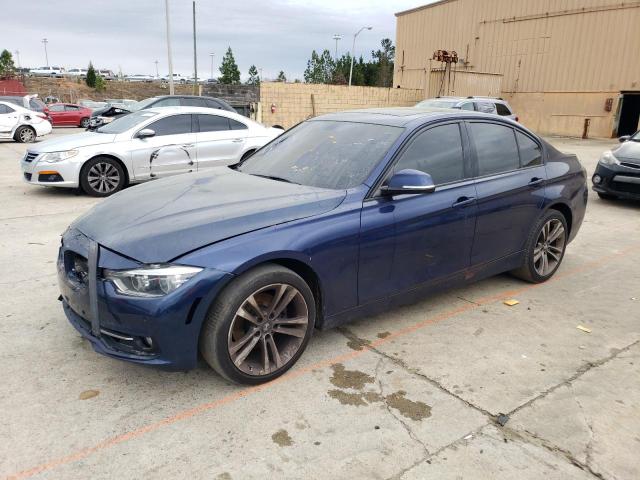 WBA8E9G50GNU27764 - 2016 BMW 328 I SULEV BLUE photo 1