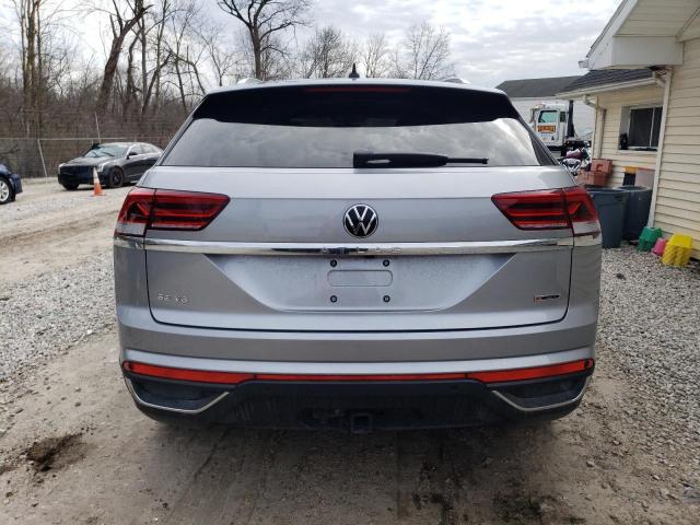 1V2KE2CA4NC221101 - 2022 VOLKSWAGEN ATLAS CROS SE Серый фото 6