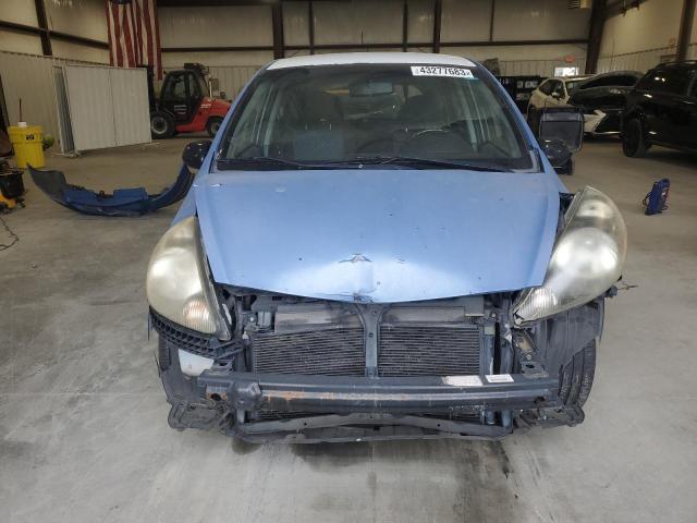 JHMGD38617S035592 - 2007 HONDA FIT S BLUE photo 5