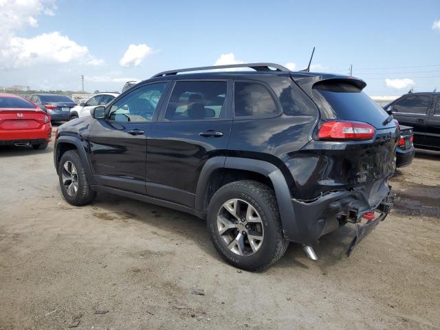 1C4PJMBS7GW262736 - 2016 JEEP CHEROKEE TRAILHAWK BLACK photo 2