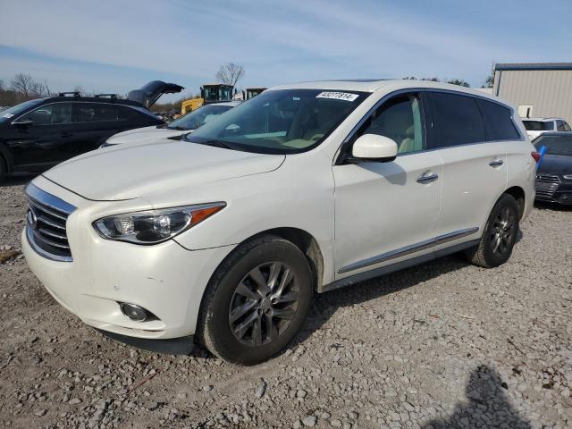 5N1AL0MN6DC315824 - 2013 INFINITI JX35 WHITE photo 1