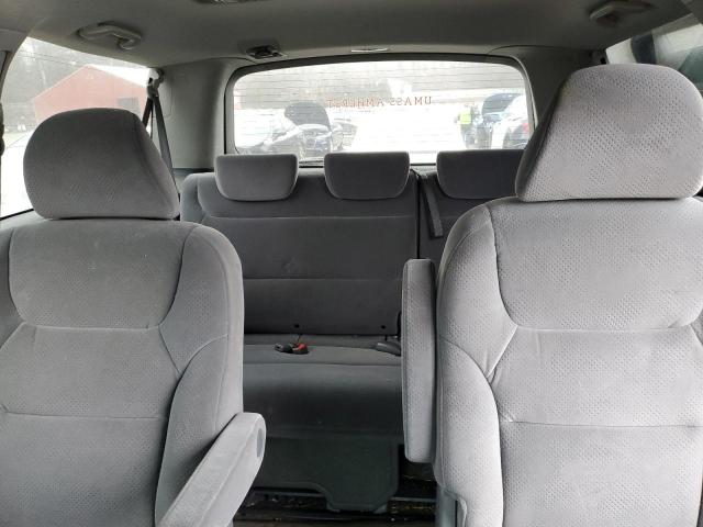 5FNRL38247B135600 - 2007 HONDA ODYSSEY LX BLUE photo 10