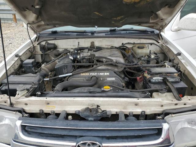 JT3GN86R010217378 - 2001 TOYOTA 4RUNNER SR5 WHITE photo 12