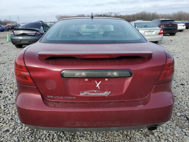 2G2WP552481140375 - 2008 PONTIAC GRAND PRIX 栗色 照片 6