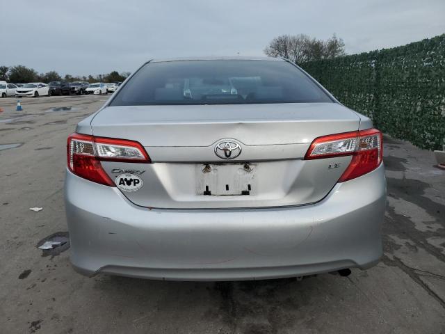 4T1BF1FK1CU037556 - 2012 TOYOTA CAMRY BASE SILVER photo 6