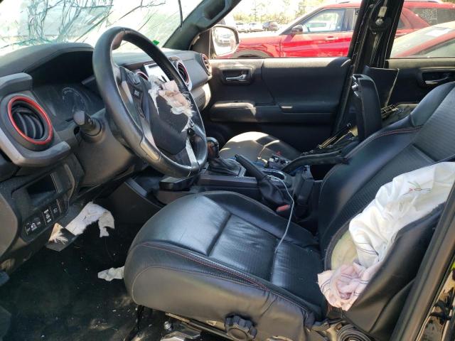 5TFCZ5AN3JX155824 - 2018 TOYOTA TACOMA DOUBLE CAB 黑色 照片 7