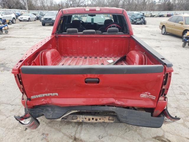 2GTEC13V961334650 - 2006 GMC NEW SIERRA C1500 RED photo 6